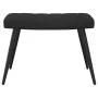 Relaxation chair with black velvet footrest by , Armchairs - Ref: Foro24-327694, Price: 128,95 €, Discount: %