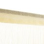 Fransenvorhänge 2 Stück 100x250 cm creme von vidaXL, Vorhänge und Gardinen - Ref: Foro24-132402, Preis: 21,13 €, Rabatt: %
