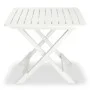 Klappbarer Garten-Bistrotisch und Stühle, 3 Stück, weißer Kunststoff von vidaXL, Gartensets - Ref: Foro24-43581, Preis: 132,0...