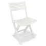 Klappbarer Garten-Bistrotisch und Stühle, 3 Stück, weißer Kunststoff von vidaXL, Gartensets - Ref: Foro24-43581, Preis: 132,0...