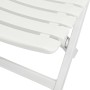 Folding garden bistro table and chairs 3 pieces white plastic by vidaXL, Garden sets - Ref: Foro24-43581, Price: 130,96 €, Di...