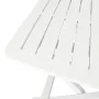 Mesa y sillas bistró de jardín plegables 3 pzas plástico blanco de vidaXL, Conjuntos de jardín - Ref: Foro24-43581, Precio: 1...
