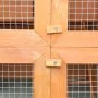 Wooden chicken coop 295x163x170 cm by vidaXL, Cages and habitats for small animals - Ref: Foro24-170411, Price: 734,53 €, Dis...