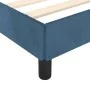 Dark blue velvet bed frame with headboard 180x200 cm by , Beds and slatted bases - Ref: Foro24-3125712, Price: 224,66 €, Disc...