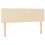 Cama box spring con colchón tela color crema 140x190 cm de , Camas y somieres - Ref: Foro24-3126642, Precio: 426,62 €, Descue...