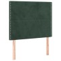 Cama box spring con colchón terciopelo verde oscuro 90x190 cm de , Camas y somieres - Ref: Foro24-3129126, Precio: 319,83 €, ...
