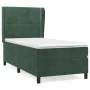 Box spring bed with dark green velvet mattress 90x200 cm by , Beds and slatted bases - Ref: Foro24-3129132, Price: 349,77 €, ...