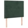 Box spring bed with dark green velvet mattress 90x200 cm by , Beds and slatted bases - Ref: Foro24-3129132, Price: 349,77 €, ...