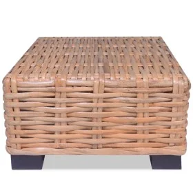 Natural rattan coffee table 45x45x30 cm - by vidaXL, Coffee table - Ref: Foro24-244627, Price: 87,68 €, Discount: %