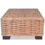 Natural rattan coffee table 45x45x30 cm - by vidaXL, Coffee table - Ref: Foro24-244627, Price: 87,68 €, Discount: %