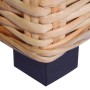 Couchtisch aus natürlichem Rattan 45x45x30 cm– von vidaXL, Couchtisch - Ref: Foro24-244627, Preis: 89,02 €, Rabatt: %