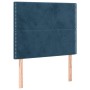 Boxspringbett mit dunkelblauer Samtmatratze 100x200 cm von , Betten und Lattenroste - Ref: Foro24-3132607, Preis: 349,28 €, R...