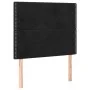Box spring bed with mattress and LED black velvet 120x200 cm by , Beds and slatted bases - Ref: Foro24-3136055, Price: 397,56...