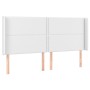 Boxspringbett mit Matratze und LED-weißem Kunstleder 200x200 cm von , Betten und Lattenroste - Ref: Foro24-3139344, Preis: 71...
