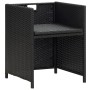 Gartenstühle mit Kissen, 2 Stück, schwarzes synthetisches Rattan von vidaXL, Gartenstühle - Ref: Foro24-42559, Preis: 128,21 ...