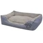Cama para perro con cojín acolchado talla XXL gris de vidaXL, Camas para perros - Ref: Foro24-170417, Precio: 63,22 €, Descue...