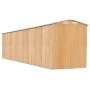 Cobertizo jardín acero galvanizado marrón claro 192x855x223 cm de , Cobertizos - Ref: Foro24-3147479, Precio: 965,70 €, Descu...