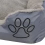 Cama para perro con cojín acolchado talla XXL gris de vidaXL, Camas para perros - Ref: Foro24-170417, Precio: 63,22 €, Descue...