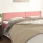 Cabeceros 2 unidades de terciopelo rosa 90x5x78/88 cm de , Cabeceros y pies de cama - Ref: Foro24-345983, Precio: 53,25 €, De...