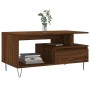 Couchtisch aus braunem Eichensperrholz, 90 x 49 x 45 cm von , Couchtisch - Ref: Foro24-831027, Preis: 62,87 €, Rabatt: %