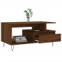 Couchtisch aus braunem Eichensperrholz, 90 x 49 x 45 cm von , Couchtisch - Ref: Foro24-831027, Preis: 62,87 €, Rabatt: %