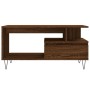 Couchtisch aus braunem Eichensperrholz, 90 x 49 x 45 cm von , Couchtisch - Ref: Foro24-831027, Preis: 62,87 €, Rabatt: %
