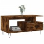 Couchtisch aus geräuchertem Eichensperrholz, 90 x 49 x 45 cm von , Couchtisch - Ref: Foro24-831025, Preis: 67,30 €, Rabatt: %