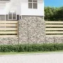 Gabione Korbbogenform aus verzinktem Eisen 150x30x160/180 cm von , Töpfe und Pflanzgefäße - Ref: Foro24-153448, Preis: 86,38 ...