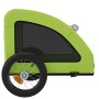 Haustier-Fahrradanhänger, Eisen-Oxford-Stoff, Grün von , Kinderwagen für Haustiere - Ref: Foro24-93955, Preis: 95,70 €, Rabat...