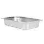 Gastronorm trays 4 units GN 1/1 100 mm stainless steel by , Buckets for steam tables - Ref: Foro24-50881, Price: 72,50 €, Dis...
