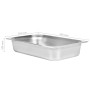Gastronorm-Tabletts 4 Einheiten GN 1/1 100 mm Edelstahl von , Eimer für Dampftische - Ref: Foro24-50881, Preis: 77,45 €, Raba...