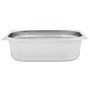 Gastronorm trays 4 units GN 1/2 100 mm stainless steel by , Buckets for steam tables - Ref: Foro24-50888, Price: 50,08 €, Dis...