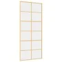 Goldene Schiebetür aus transparentem ESG-Glas und Aluminium von , Türen für zu Hause - Ref: Foro24-155167, Preis: 161,11 €, R...