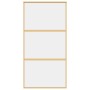 Goldene Schiebetür aus transparentem ESG-Glas und Aluminium von , Türen für zu Hause - Ref: Foro24-155150, Preis: 170,51 €, R...