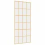 Golden sliding door made of transparent ESG glass and aluminum by , Doors for the home - Ref: Foro24-155173, Price: 161,03 €,...