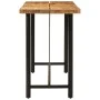 Iron and solid mango wood high table 180x70x107 cm by , Kitchen and dining tables - Ref: Foro24-356383, Price: 329,31 €, Disc...