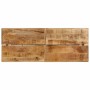 Mesa alta de hierro y madera maciza de mango 180x70x107 cm de , Mesas de cocina y de comedor - Ref: Foro24-356383, Precio: 33...