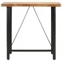 Hochtisch aus Eisen und massivem Mangoholz, 110 x 55 x 107 cm von , Küchen- und Esstische - Ref: Foro24-356381, Preis: 282,15...