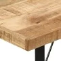 Hochtisch aus Eisen und massivem Mangoholz, 110 x 55 x 107 cm von , Küchen- und Esstische - Ref: Foro24-356381, Preis: 282,15...