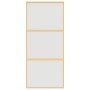 Goldene Schiebetür ESG-Glas mattiertes Aluminium 90x205cm von , Türen für zu Hause - Ref: Foro24-155152, Preis: 169,73 €, Rab...