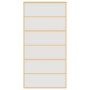 Puerta corredera dorada de vidrio ESG esmerilado y aluminio de , Puertas para el hogar - Ref: Foro24-155165, Precio: 185,77 €...