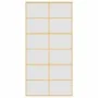 Goldene Schiebetür aus satiniertem ESG-Glas und Aluminium von , Türen für zu Hause - Ref: Foro24-155171, Preis: 188,29 €, Rab...