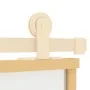 Goldene Schiebetür aus satiniertem ESG-Glas und Aluminium von , Türen für zu Hause - Ref: Foro24-155171, Preis: 188,29 €, Rab...