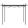 Pérgola con cubierta retráctil color crema 295x292x230 cm de , Carpas y cenadores - Ref: Foro24-360114, Precio: 232,78 €, Des...