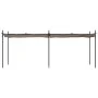Pergola mit taupegrauer versenkbarer Abdeckung 589 x 292 x 230 cm von , Zelte und Pavillons - Ref: Foro24-360121, Preis: 430,...