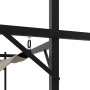 Pergola mit taupegrauer versenkbarer Abdeckung 589 x 292 x 230 cm von , Zelte und Pavillons - Ref: Foro24-360121, Preis: 430,...