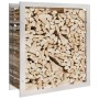 Estante para leña acero inoxidable 80x28x86 cm de , Bolsas y soportes de leña - Ref: Foro24-357862, Precio: 35,94 €