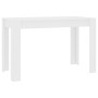 Weißer Esstisch aus Holzwerkstoff, 120 x 60 x 76 cm von , Küchen- und Esstische - Ref: Foro24-800432, Preis: 71,84 €, Rabatt: %