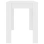 Weißer Esstisch aus Holzwerkstoff, 120 x 60 x 76 cm von , Küchen- und Esstische - Ref: Foro24-800432, Preis: 71,84 €, Rabatt: %