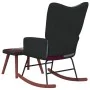 Rocking chair with patchwork fabric stool by , Rocking chairs - Ref: Foro24-328204, Price: 125,09 €, Discount: %